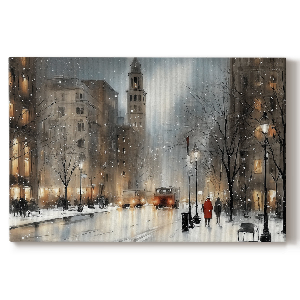 Honeyed Mistletoe at Dawn - Canvas Art Print