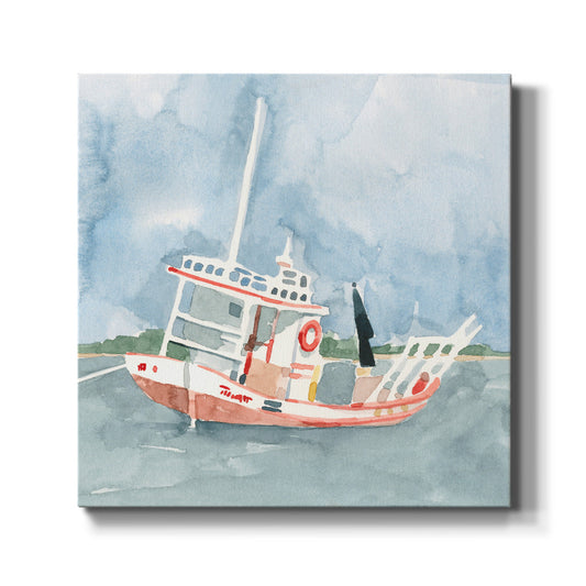 Bright Fishing Boat II - Canvas Art Print