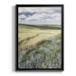 Wildflower Farm - Modern Framed Canvas Print