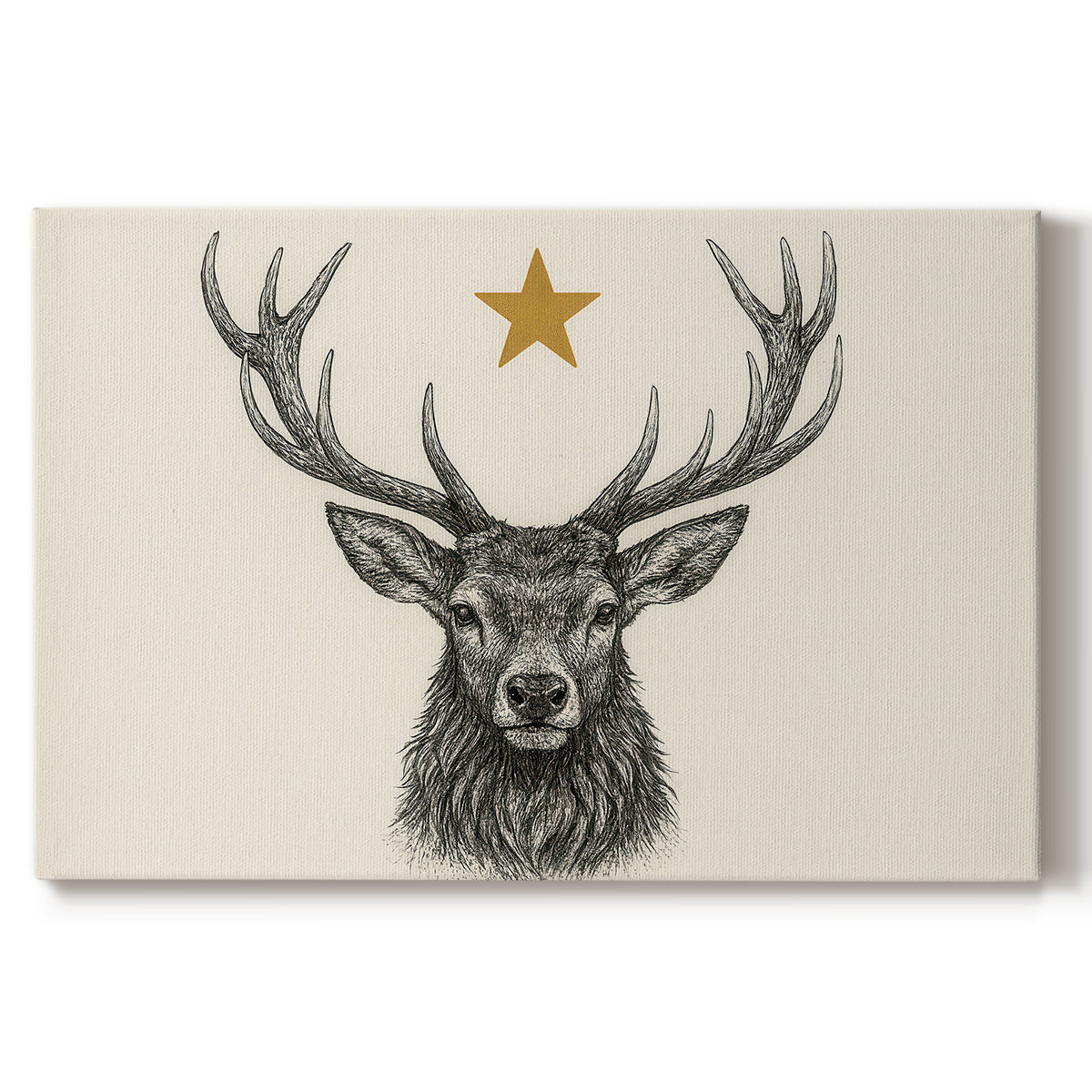 Hearth of Frostlit Carol - Canvas Art Print