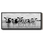 Grazing Pasture - Floater Framed Canvas Print