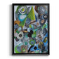 Siesta Beach Glass -  Framed Canvas Print