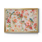 Bluebirds and Blossoms - Modern Framed Canvas Print