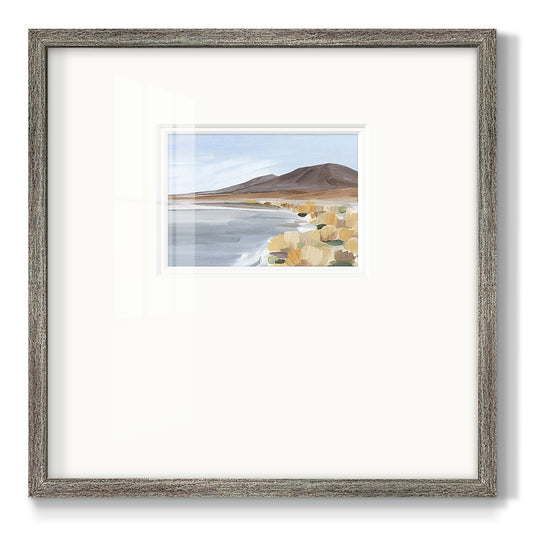 Desert Oasis Study I Premium Framed Print Double Matboard