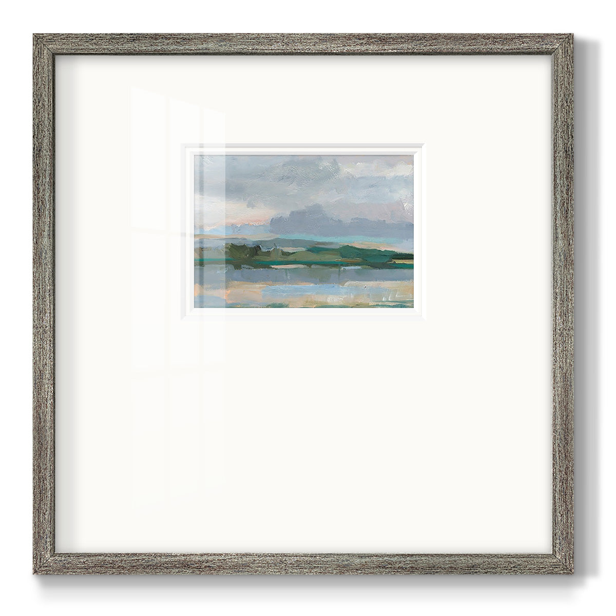 Twilight Vista Study II Premium Framed Print Double Matboard