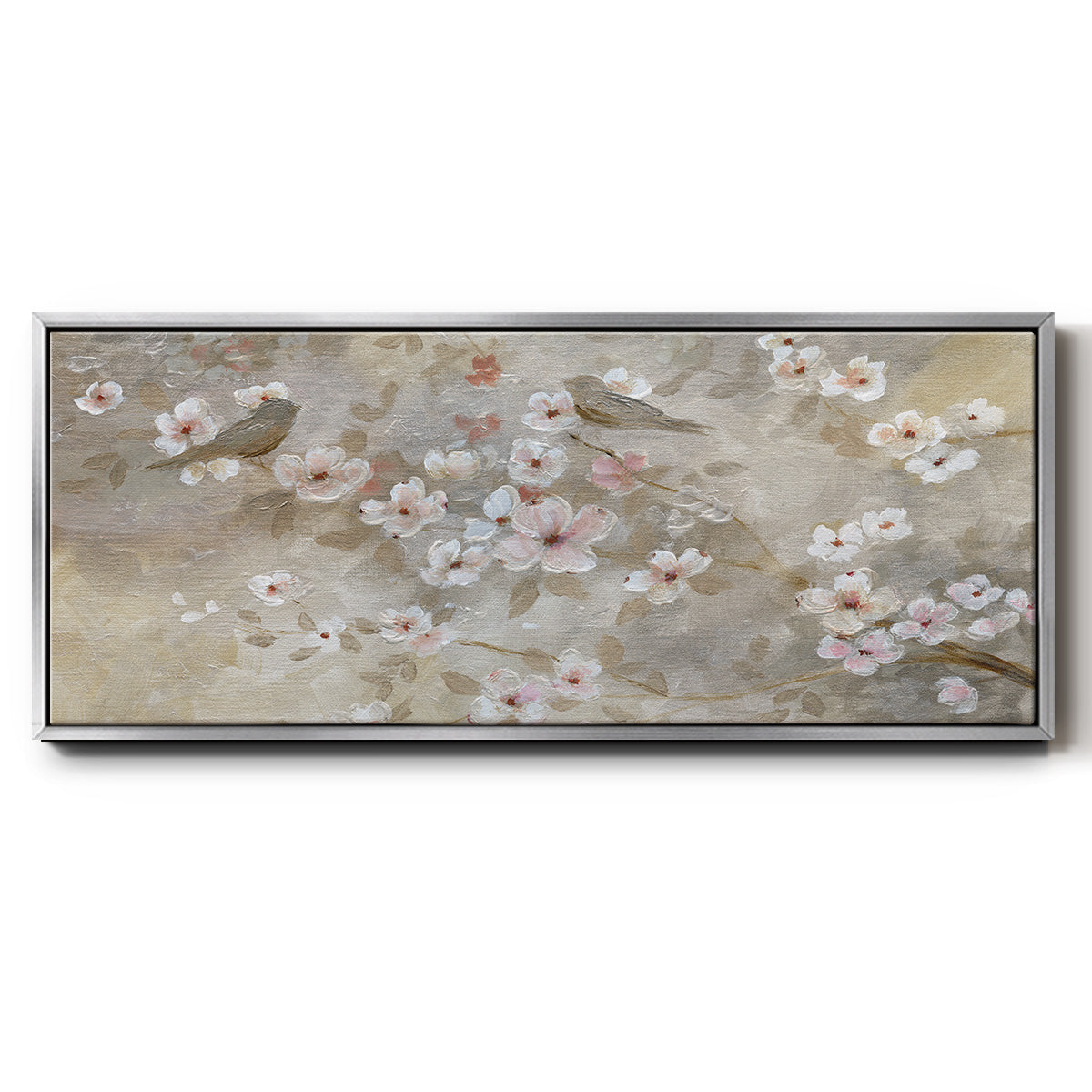 Early Spring - Floater Framed Canvas Print
