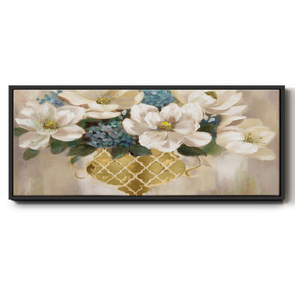 Southern Magnolia - Floater Framed Canvas Print