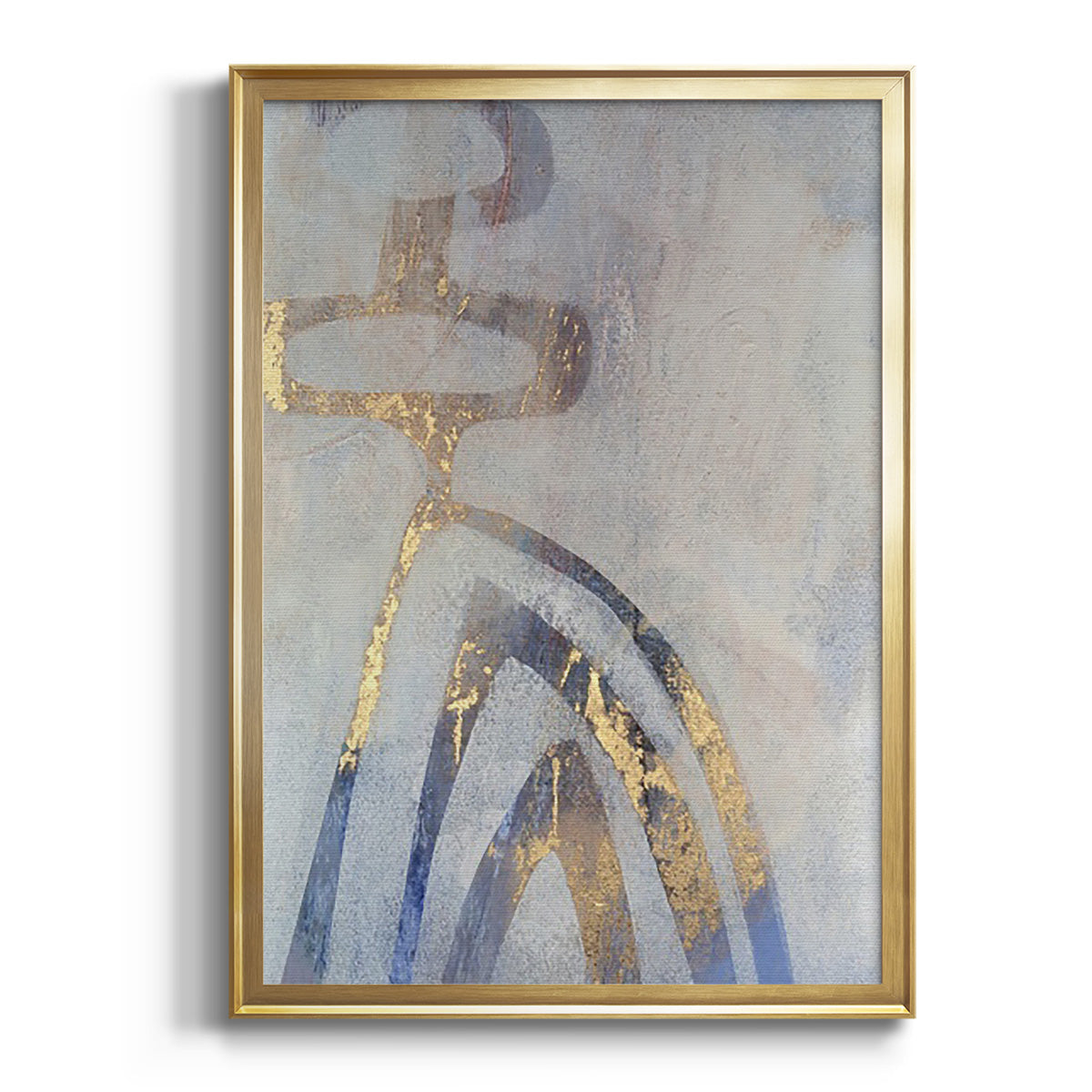 Linx III - Modern Framed Canvas Print