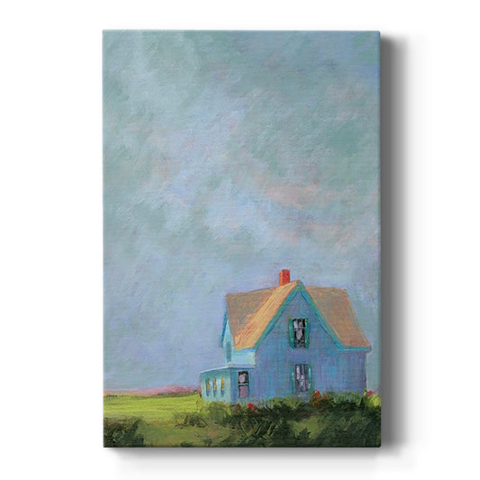 Blue Cape - Canvas Art Print