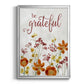 Grateful Catalina Bouquet - Modern Framed Canvas Print