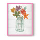 Harvest Home Leaves I - Restickable Framed Art Print