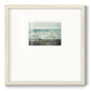 Coastal Reflection - Double Matboard Framed Print