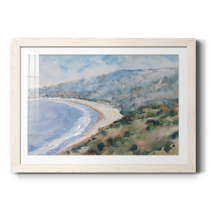 Coastal Mist I - Barnwood Framed Art Print