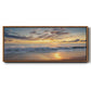Azio Island - Floater Framed Canvas Print