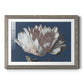 White Peony - Barnwood Framed Art Print