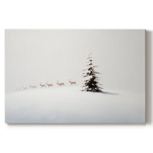 Snowwhite Hush - Canvas Art Print