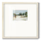 Wintery Horizon III Premium Framed Print Double Matboard