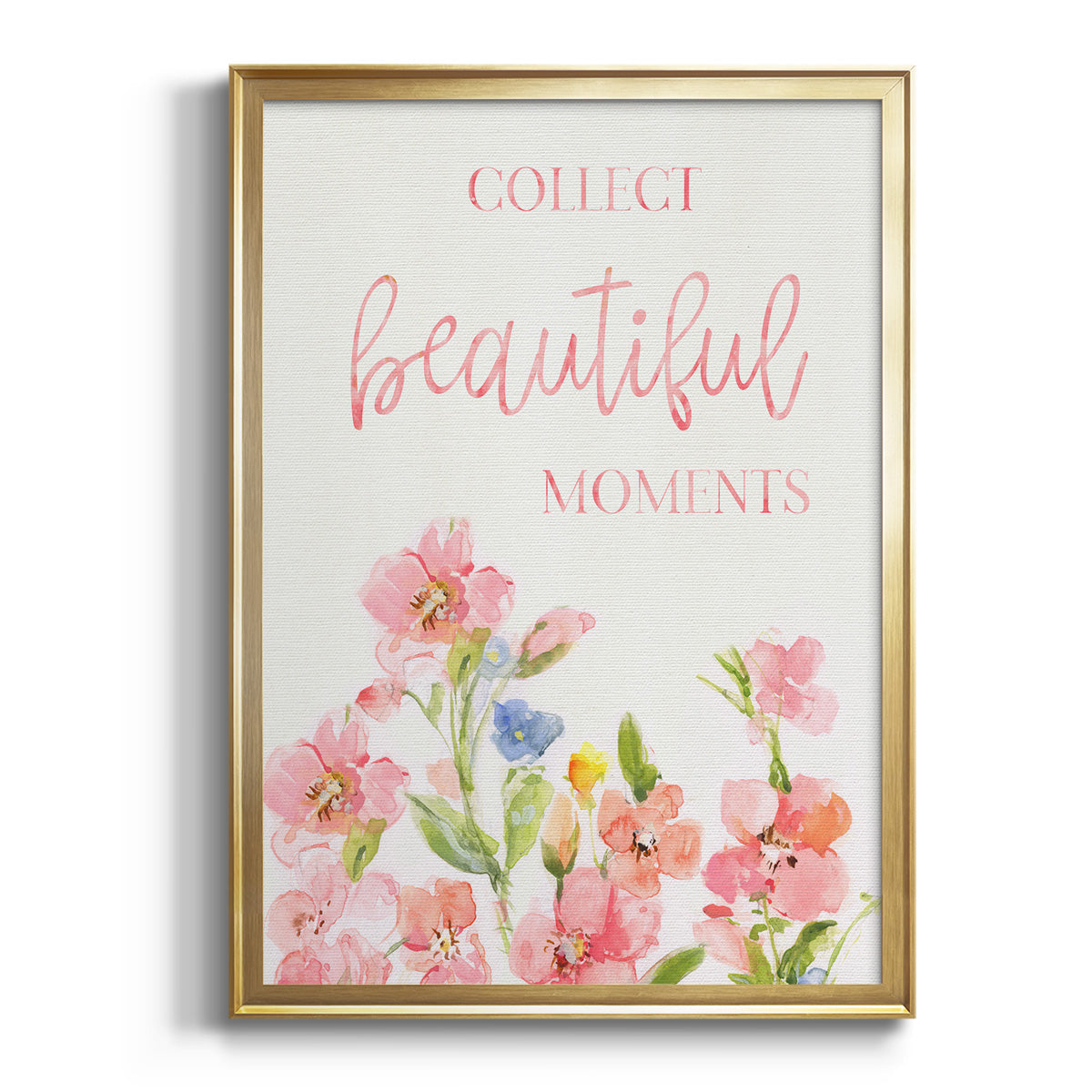 Beautiful Moments - Modern Framed Canvas Print