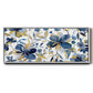 Golden Indigo - Floater Framed Canvas Print
