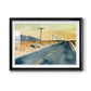 Deserted Highway II Premium Framed Print - Ready to Hang