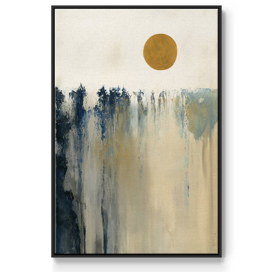 Equilibrium - Floater Framed Canvas Print