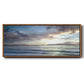 Island Calm - Floater Framed Canvas Print