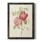 Dusty Rose II - Barnwood Framed Canvas Print
