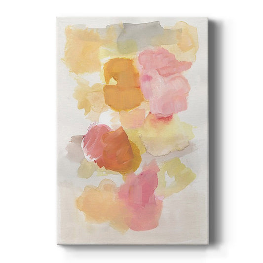 Warm Petals II Premium Gallery Wrapped Canvas - Ready to Hang