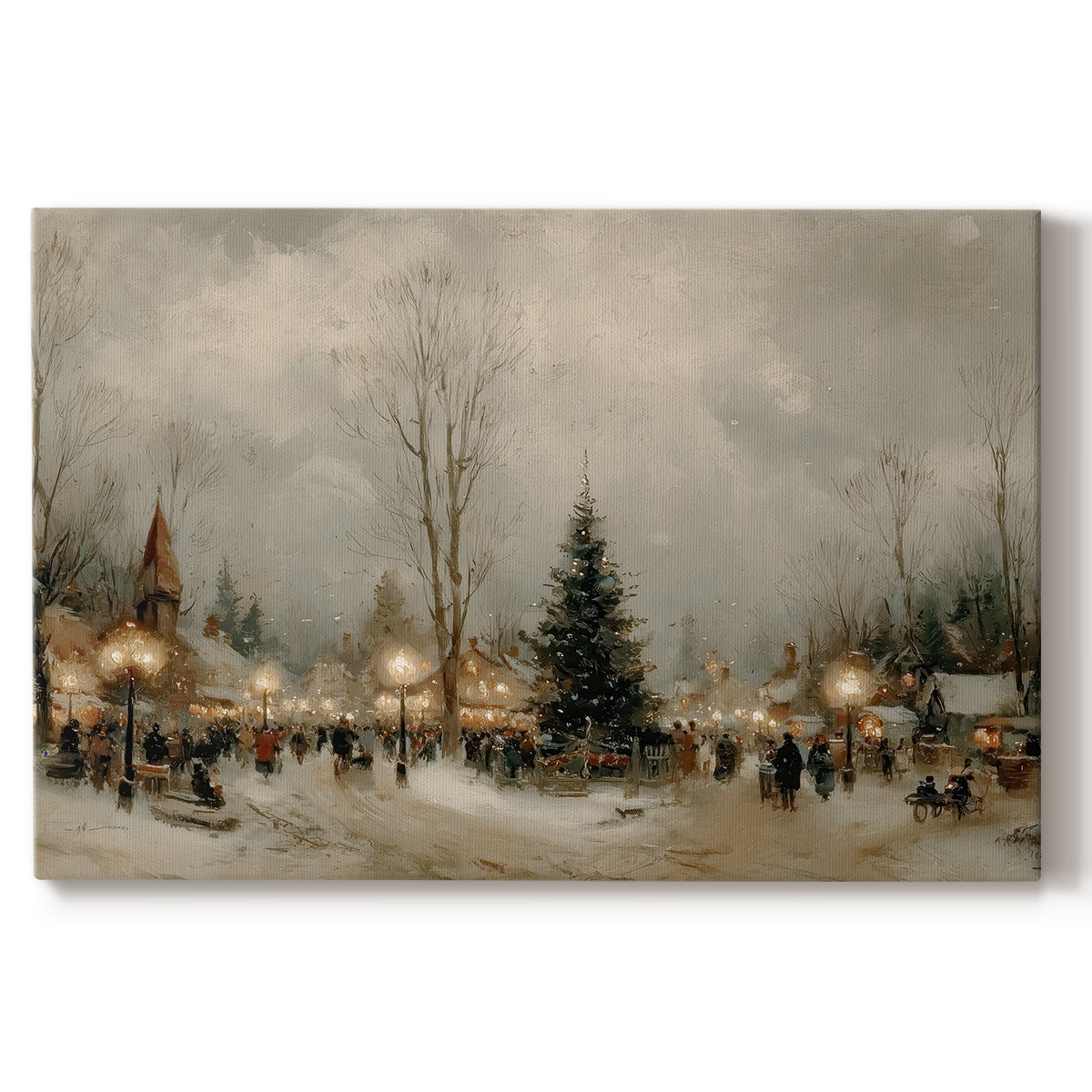 Honeyed Morning at Twilight - Canvas Art Print