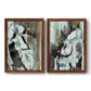 Lyrical Abstract I - Premium Framed Canvas 2 Piece Set - Ready to Hang