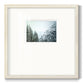 Snowfall in Cascadia II V1- Premium Framed Print Double Matboard