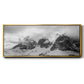Dolomites - Floater Framed Canvas Print