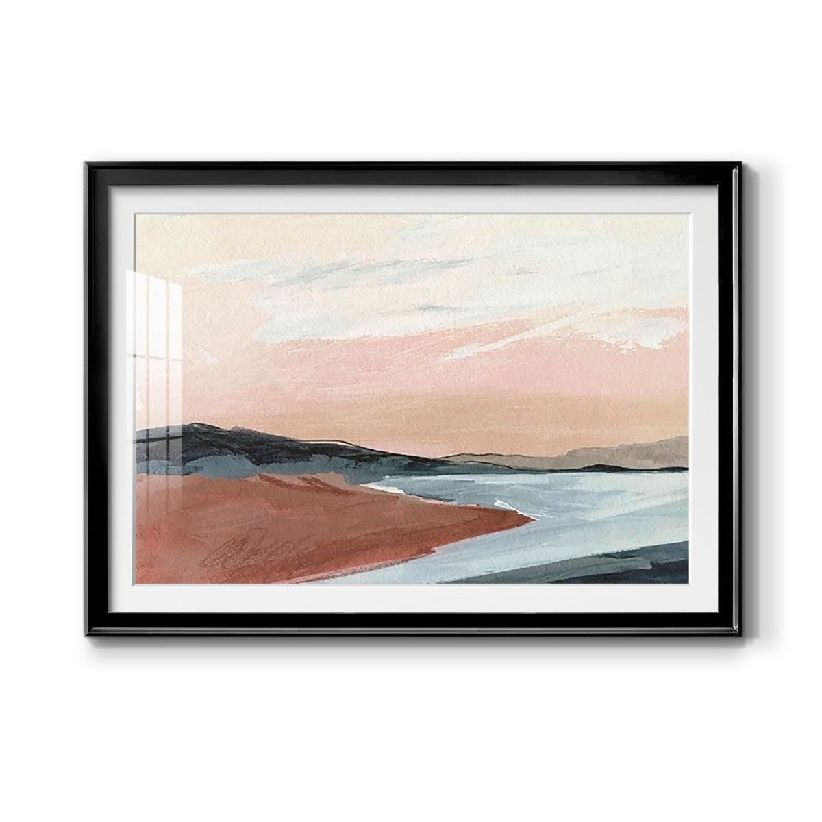 Paynes Coast I Premium Framed Print - Ready to Hang