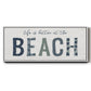 Beach Better - Floater Framed Canvas Print