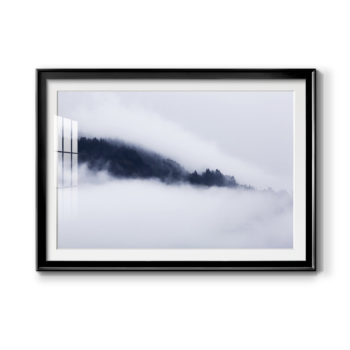 In the Clouds - Modern Framed Art Print