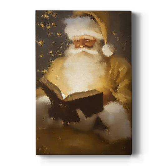 Candlelit Carol of Star - Canvas Art Print