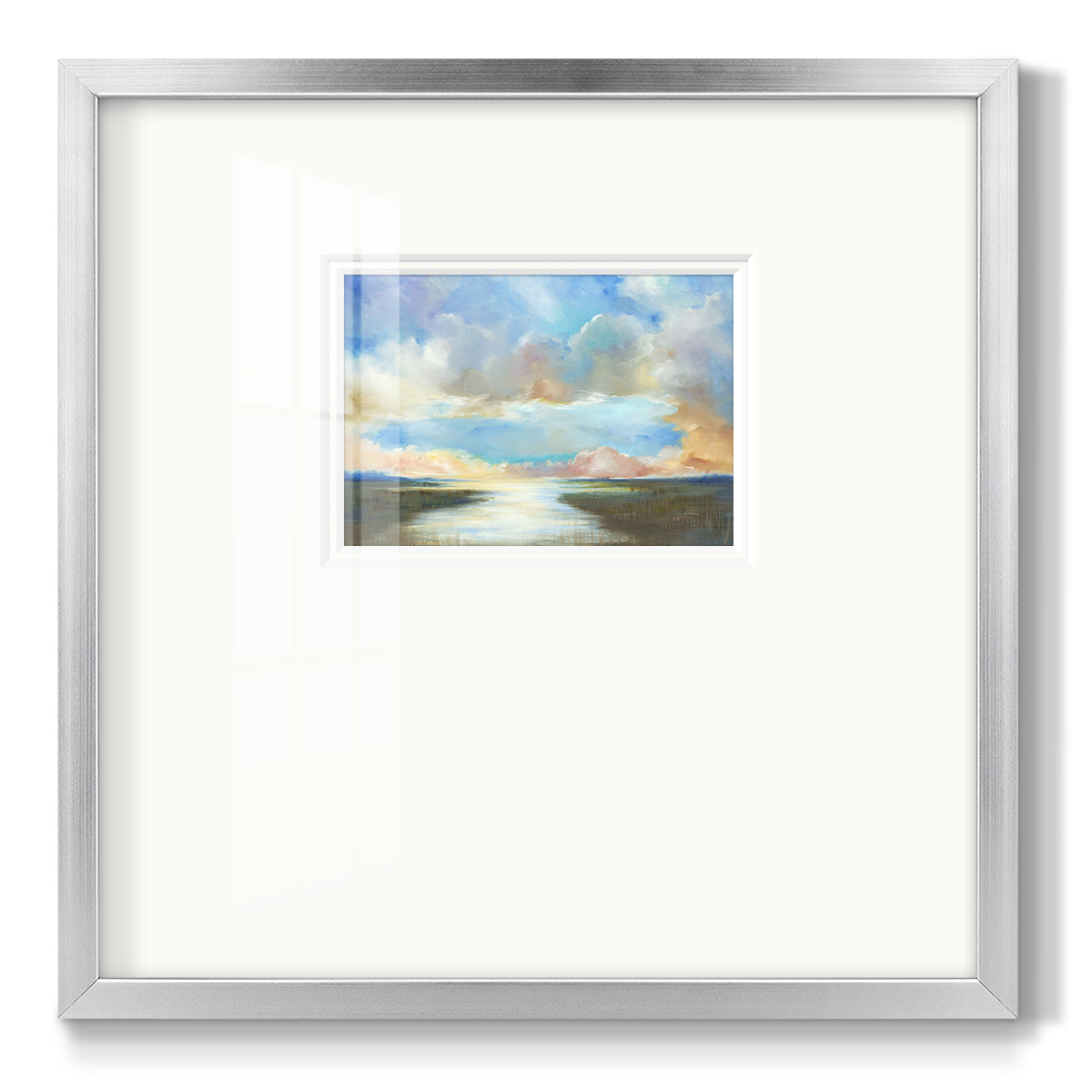 Dawn Breaks - Double Matboard Framed Print