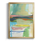 Radiant Horizon III - Modern Framed Canvas Print