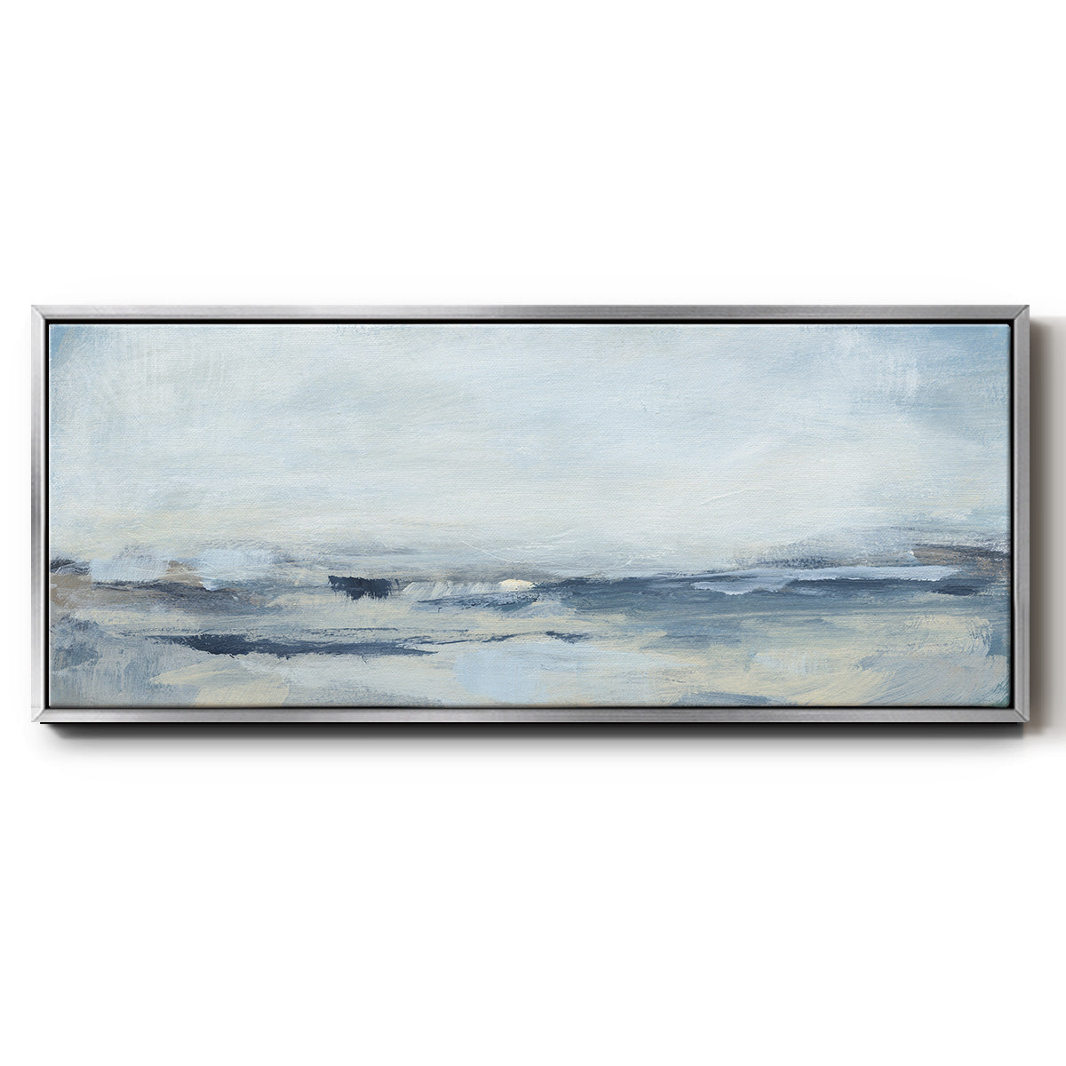 Sailing I - Floater Framed Canvas Print