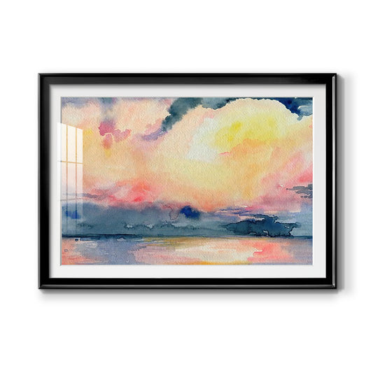 Prism Seascape III - Modern Framed Art Print