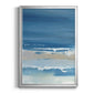 Coastal Colors II - Modern Framed Canvas Print