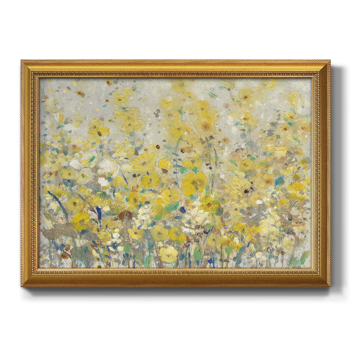 Cheerful Garden I Premium Framed Canvas- Ready to Hang