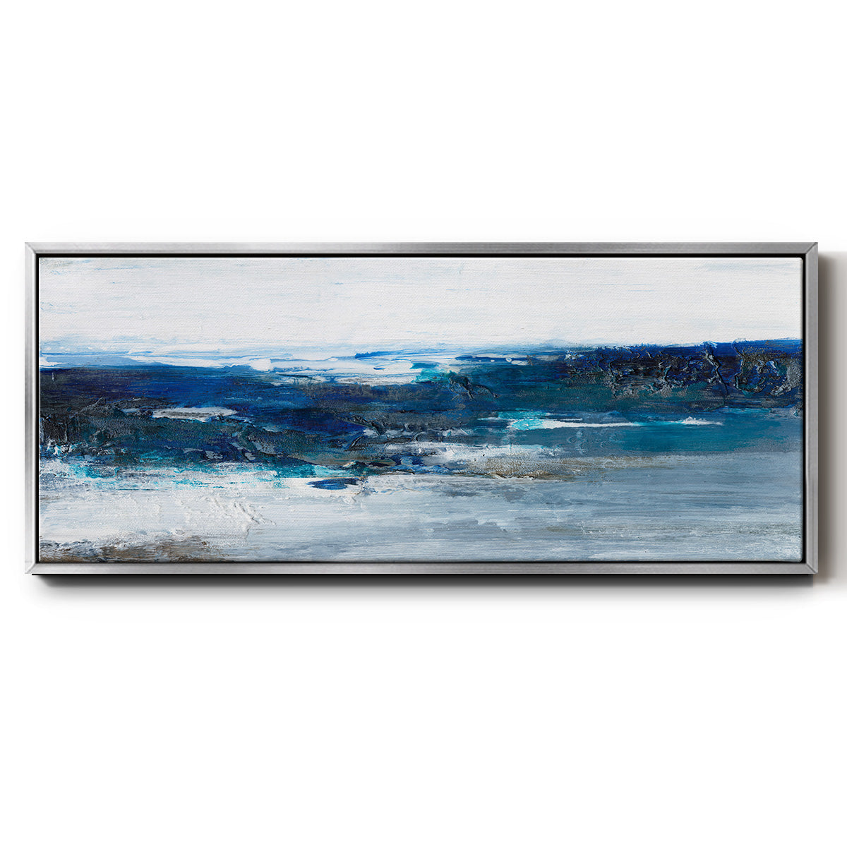 Mysterious Sea II - Floater Framed Canvas Print
