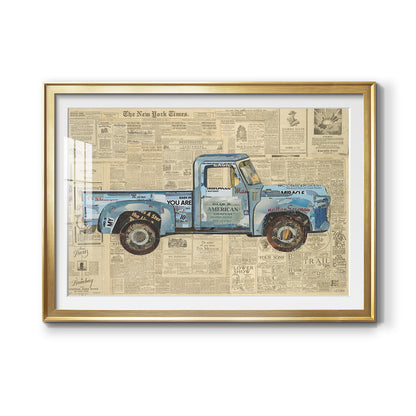 George’s ’53 Ford Premium Framed Print - Ready to Hang