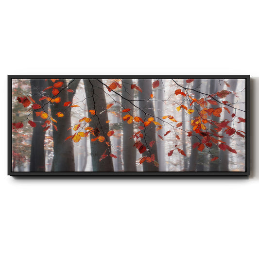 Falling Moments - Floater Framed Canvas Print