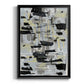 Tiles & Texture Abstract Angles III - Modern Framed Canvas Print