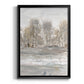 Meadow's Edge I - Modern Framed Canvas Print