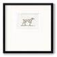 Neutral Pointer I - Double Matboard Framed Print