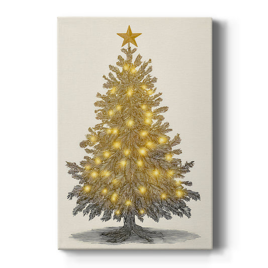 Golden Twilight at Midnight - Canvas Art Print