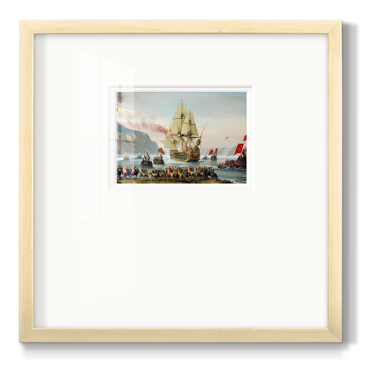 Friaget II - Double Matboard Framed Print